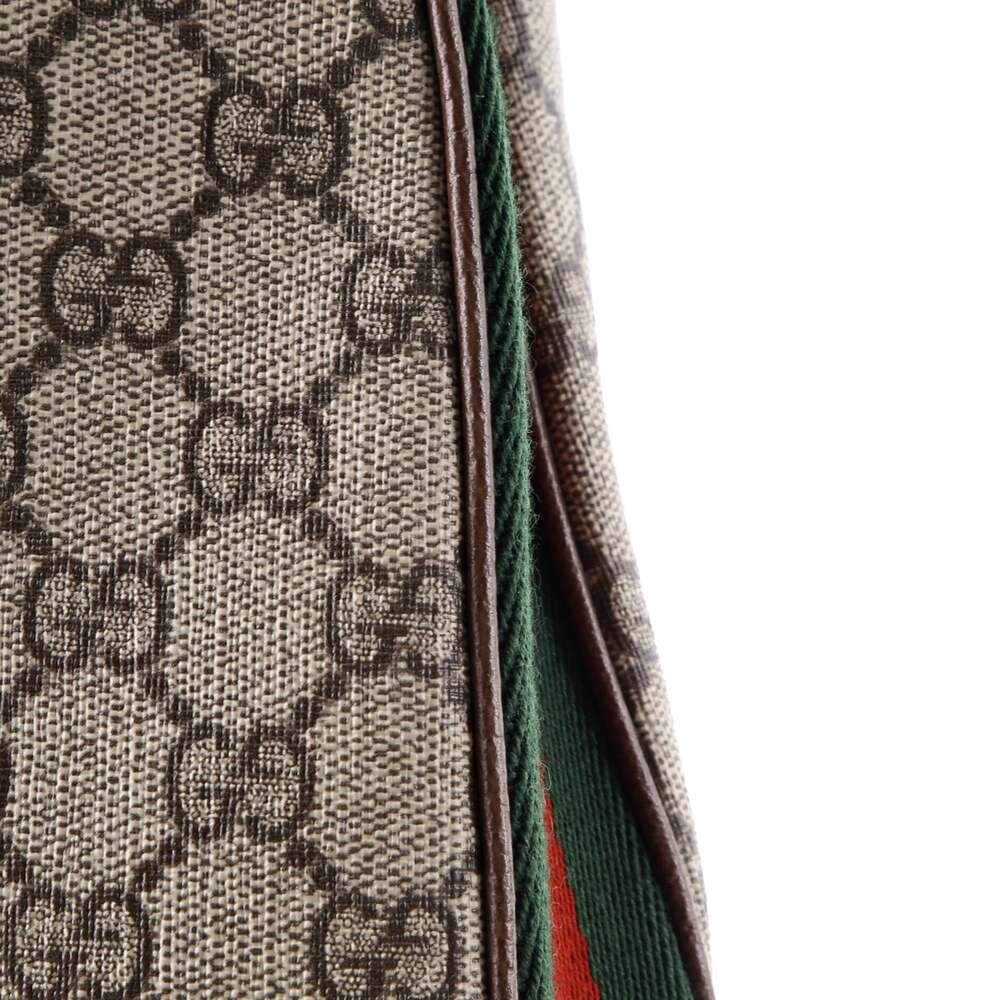 Gucci Attache Shoulder Bag Gg Coated #204704G21B - Picture 6 of 7